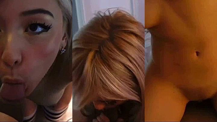 Sexy WaifuMiia aka IzzyBunnies sextape ends with creampie! Porn leak