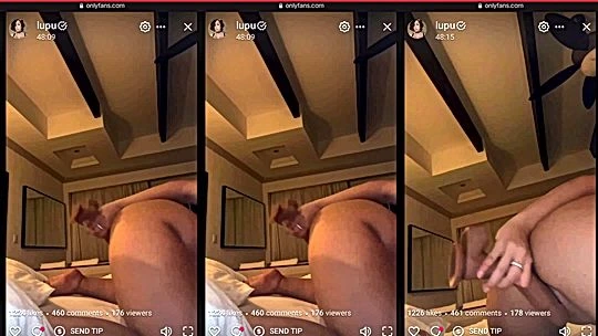 filthy queen Lupuwellness late-night dildo ride on camera while you watch