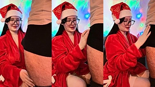 CocoPie sucking cock for christmas! DankFap