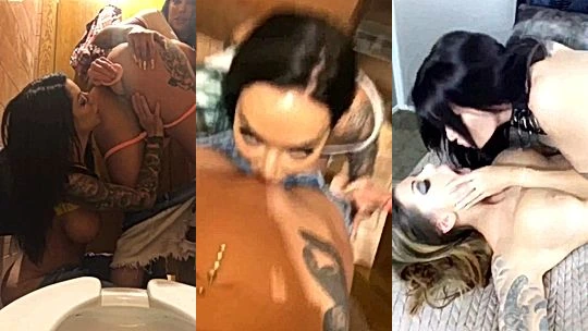 Sexy Girl Viking Barbie two horny lesbian chicks dildo fucking