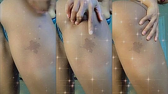 Qimmah Russo spanking her fit booty on livestream
