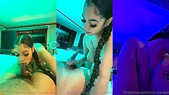 Alexis Arias sucking a bbc in bed