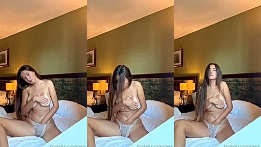 CeCe Rose showing off her naked tits in the morning