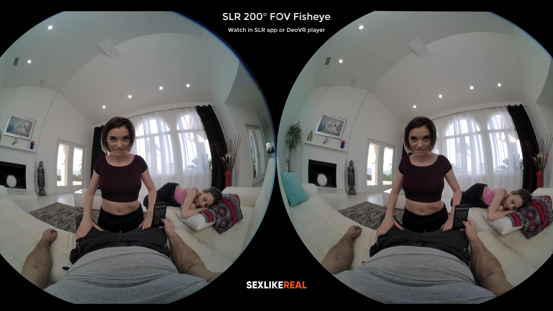 Anny Aurora vr blowjob