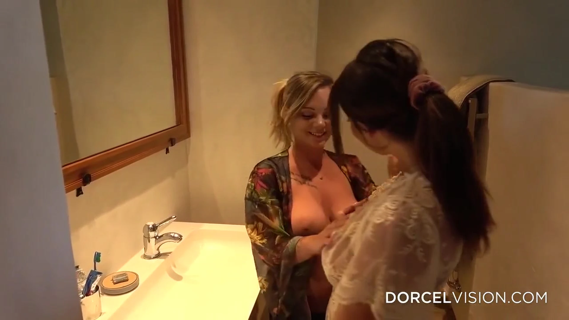 Hot babe Anissa Kate ffm threesome with a hot chick! DankFap