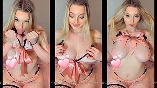 Horny girl Daisy keech flashing her huge tits in fishnet