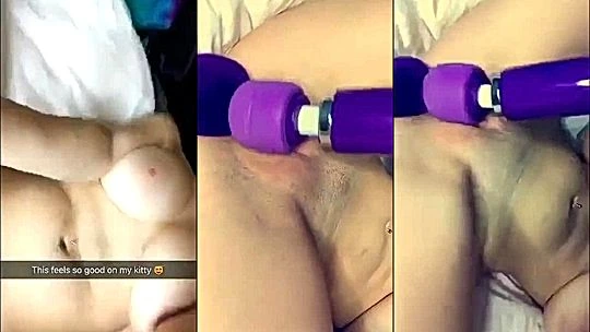 Alexa Pearl pussy masturbation with buttplug