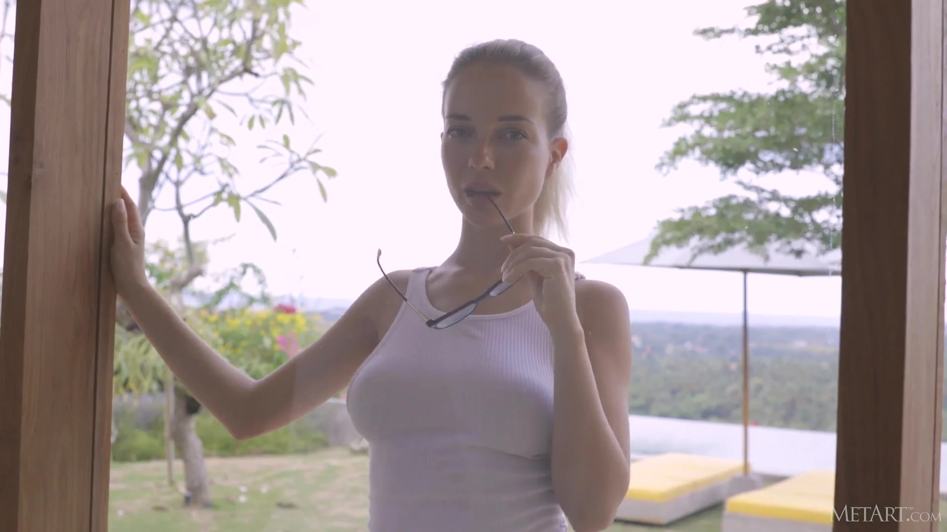 Natalia Andreeva teasing her big naked tits